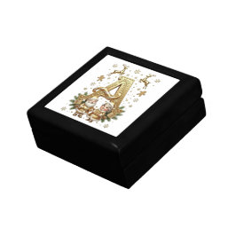 Royal Gold Letter A Luxury Unisex Keepsake Box Erinnerungskiste