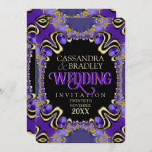 Royal Gold Lila Lace Wedding