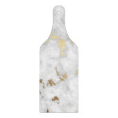 Royal-Gold-Marmor-Design Schneidebrett (Vorderseite)