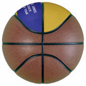 Royal Gold Personalisiert Basketball (Rechts)