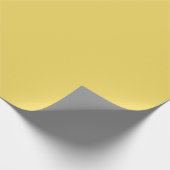Royal Gold Solid Plain Color Geschenkpapier (Ecke)