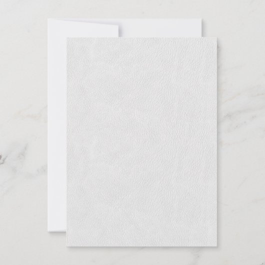 Royal Gold White Art Deco Monogram Save the Date (Rückseite)