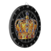 Royal golden crown dartscheibe (Vorderseite Links)