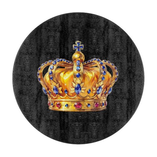 Royal golden crown schneidebrett (Vorderseite)