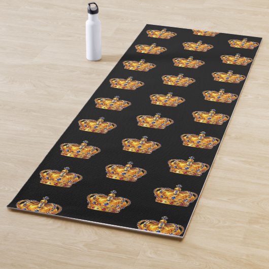 Royal golden crown yogamatte (Beispiel)