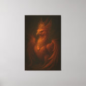 Royal Golden Phoenix – Elite Fine Art Collection Leinwanddruck (Vorderseite)