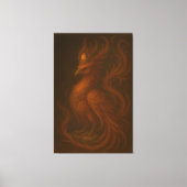 Royal Golden Phoenix – Elite Fine Art Collection Leinwanddruck (Vorderseite)