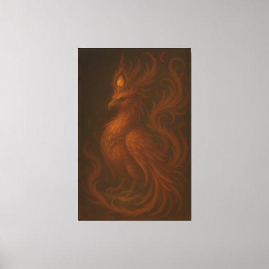 Royal Golden Phoenix – Elite Fine Art Collection Leinwanddruck (Vorderseite)