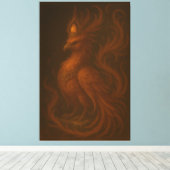 Royal Golden Phoenix – Elite Fine Art Collection Leinwanddruck (Insitu (Holzboden))