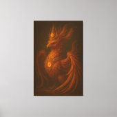 Royal Golden Phoenix – Elite Fine Art Collection Leinwanddruck (Vorderseite)