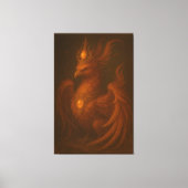 Royal Golden Phoenix – Elite Fine Art Collection Leinwanddruck (Vorderseite)