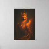 Royal Golden Phoenix – Elite Fine Art Collection Leinwanddruck (Vorderseite)