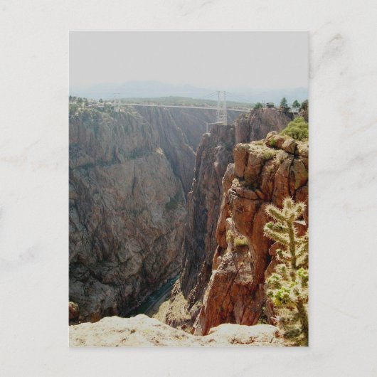 Royal Gorge and Bridge - Canon City, Colorado Postkarte (Vorderseite)
