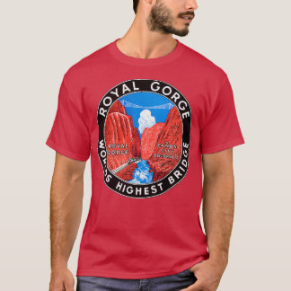 Royal Gorge Bridge der 1930er Jahre T-Shirt