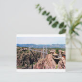Royal Gorge Bridge, die höchste in den USA Postkarte (Stehend Vorderseite)