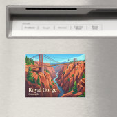 Royal Gorge Bridge & Park USA Magnet (In Situ (Geschirrspüler))