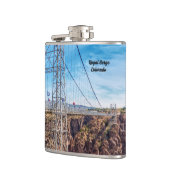 Royal Gorge Bridge Side View Flask Flachmann (Links)