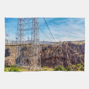 Royal Gorge Bridge Side View Küche Handtuch