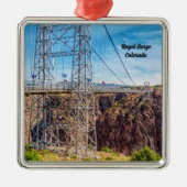 Royal Gorge Bridge Side View Premium Ornament (Vorne)