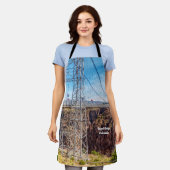 Royal Gorge Bridge Side View Schürze (Getragen)