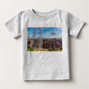 Royal Gorge Bridge Side View T - Shirt Kleinkind