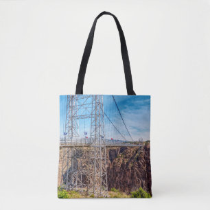 Royal Gorge Bridge Side View Tote Bag Tasche