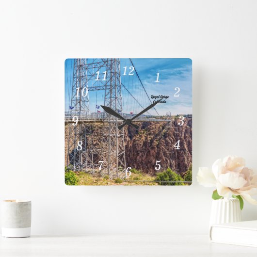 Royal Gorge Bridge Side View Wall Uhr (Zuhause)