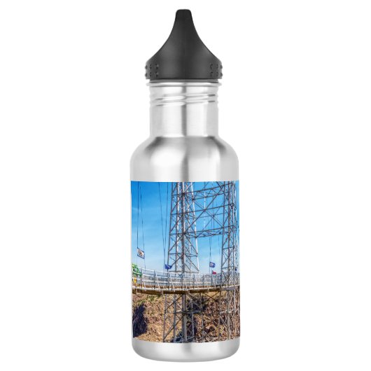 Royal Gorge Bridge Side View Wasserflasche (Links)