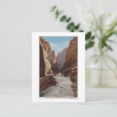 Royal Gorge, CO - Ansicht des Zuges, Fluss Postkarte (Stehend Vorderseite)