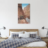 Royal Gorge, CO - Aussicht auf die Hängebrücke Leinwanddruck (Insitu (Schlafzimmer))