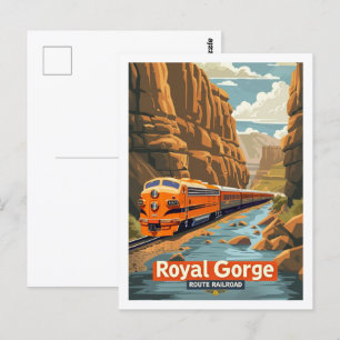 Royal Gorge Vintage berühmter Reiseort Postkarte
