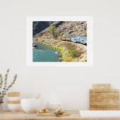 Royal Gorge Zug Poster (Küche)