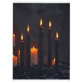 Royal Gothic Halloween Kerzen Klemmbrett (Rückseite)
