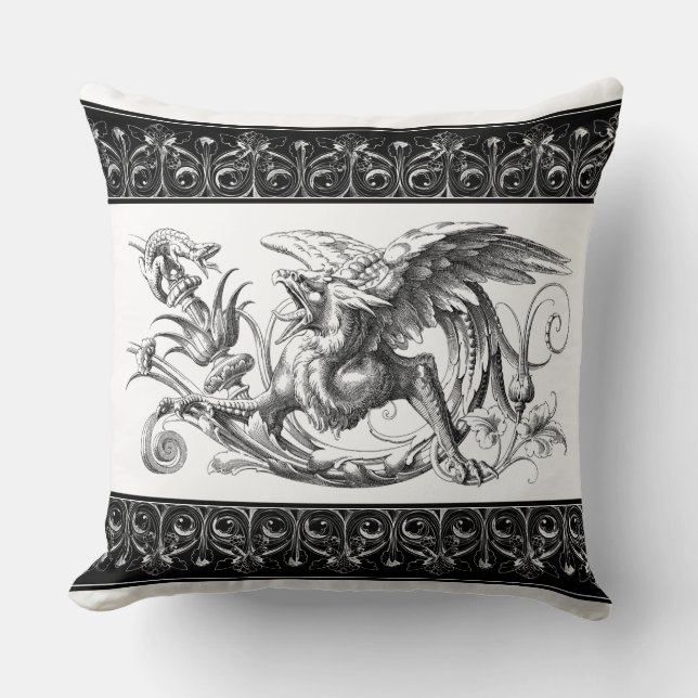 Royal Griffin Kissen (Vorderseite)