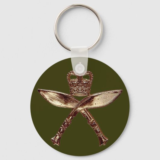 Royal Gurkha Insignia Schlüsselanhänger (Vorderseite)