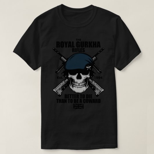 Royal Gurkha Rifles 2 T-Shirt (Design vorne)