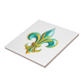 Royal Harmony - Lilie Keramik Tile Fliese (Seite)