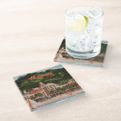 Royal Hawaiian Hotel Glasuntersetzer (Schrägansicht)