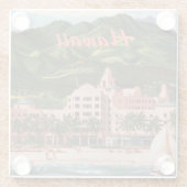 Royal Hawaiian Hotel Glasuntersetzer (Rückseite)