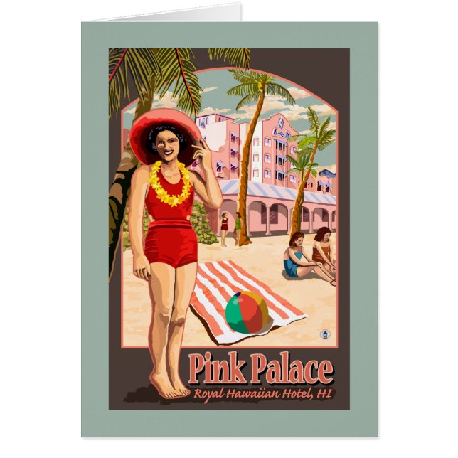 Royal Hawaiian Hotel in Hawaii (Vorne)