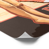 Royal Hawaiian Hotel in Hawaii Poster (Ecke)