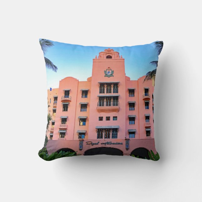 Royal Hawaiian Hotel Kissen (Vorderseite)