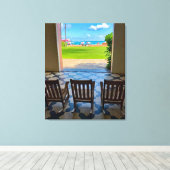 Royal Hawaiian Hotel Leinwanddruck (Insitu (Holzboden))