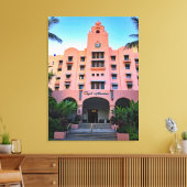 Royal Hawaiian Hotel Leinwanddruck (Insitu (Wohnzimmer))