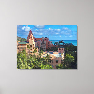 Royal Hawaiian Hotel Leinwanddruck