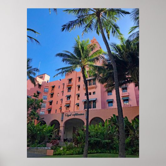 Royal Hawaiian Hotel Poster (Vorne)