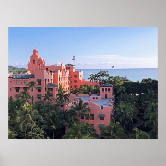 Royal Hawaiian Hotel Poster (Vorne)