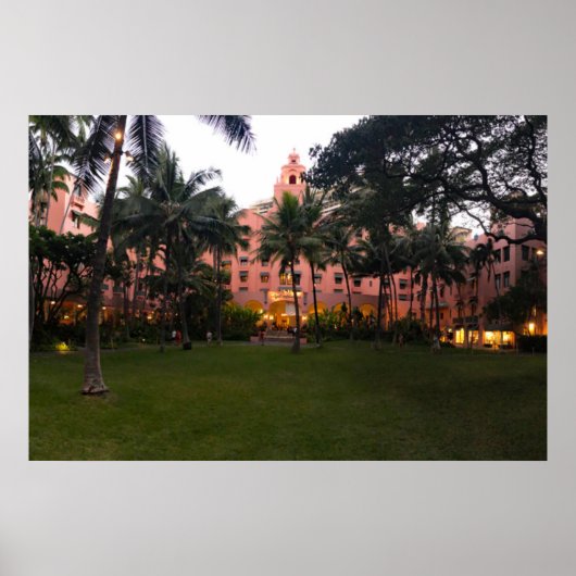 Royal Hawaiian Hotel Poster (Vorne)