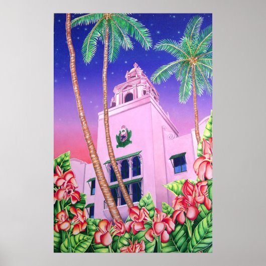 Royal Hawaiian Hotel Poster (Vorne)