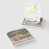 Royal Hawaiian Hotel Stein Coaster Steinuntersetzer (Seitenansicht)